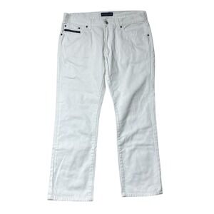 U.S. POLO‎ ASSN. Mens White Denim Jeans Pants Cotton Casual Size W36 L30